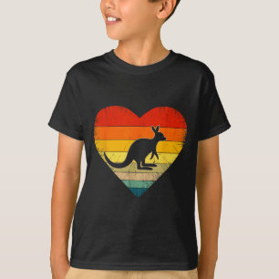 T-shirt Graphisme à thème kangourou pour hommes femmes drô