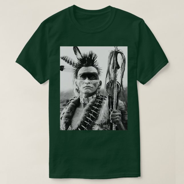 T-shirt Graphisme amérindien II (Design devant)