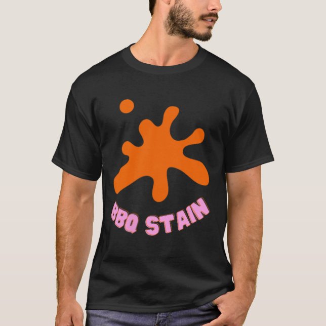 T-shirt Graphisme Coloré Bbq Tige Art (Devant)