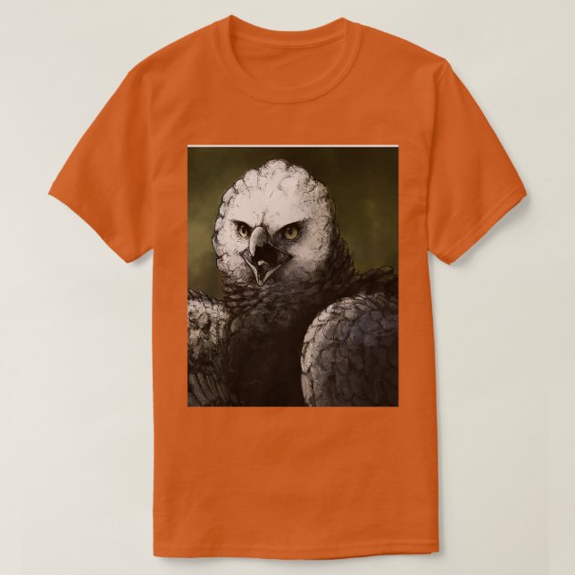 T-shirt Graphisme d'aigle (Design devant)