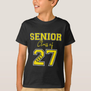 T-shirt Graphisme de classe de maillot doré Senior 2027