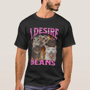 T-shirt Graphisme de contrefaçon de mème de chat drôle de