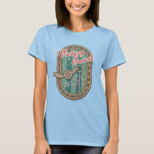 T-shirt Graphisme de cookie de vacances de victoire de QUI