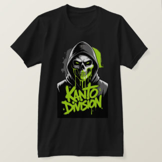 T-shirt Graphisme de crâne de la division Kanto 