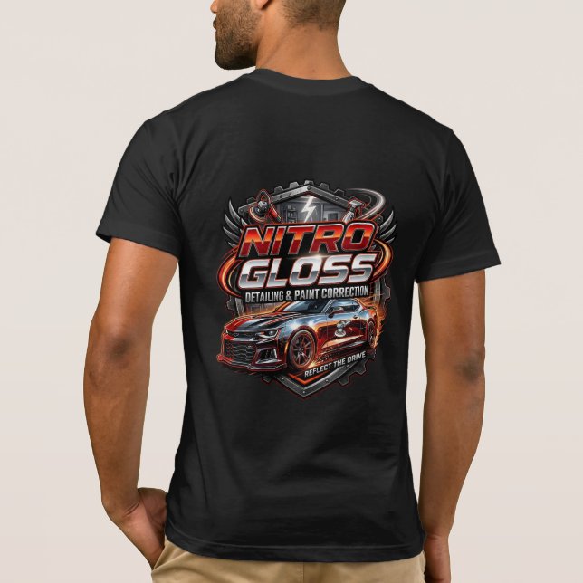 T-shirt Graphisme de détail Nitro Gloss (Dos)