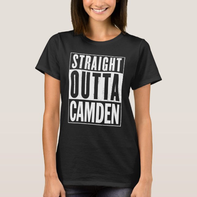 T-shirt Graphisme de droite en dehors de Camden (Devant)