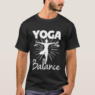 T-shirt Graphisme de femme de vin et de café d'équilibre d