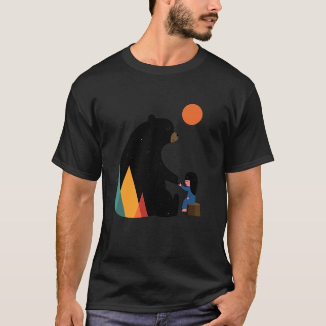 T-shirt Graphisme de fille de promesse d'Andy Westface san (Devant)