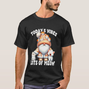 T-shirt Graphisme de gnome de chat et citation amusante de