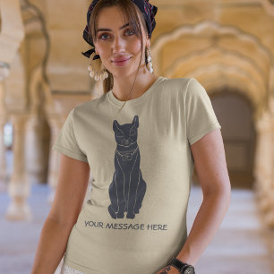 T-shirt Graphisme de la déesse de chats égyptienne Bastet