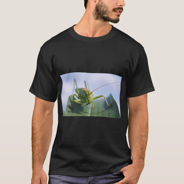 T-shirt Graphisme de la nature sauterelle (Devant)