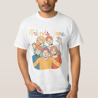 T-shirt Graphisme de l'équipe d'amitié