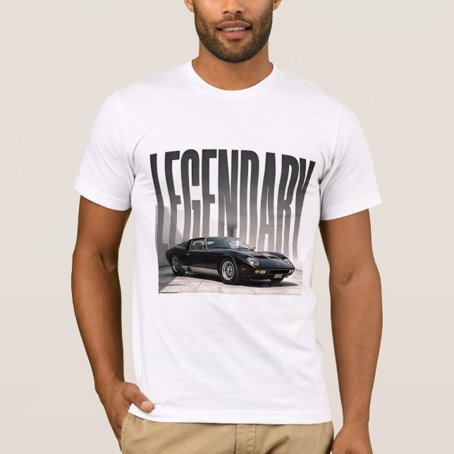 T-shirt Graphisme de Luxe et de Performance Légendaire (Devant)