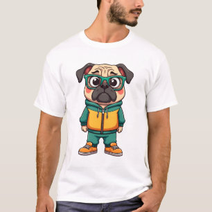 T-shirt Graphisme de mode streetwear de chien de chihuahua