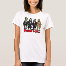 Graphisme de monstres de films classiques «Dressed