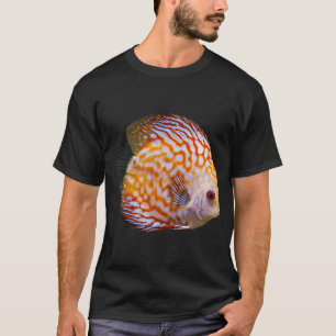 T-shirt Graphisme de poissons tropicaux, vie marine océani