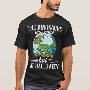 T-shirt Graphisme de sorcière de dinosaure drôle Halloween