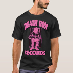 T-shirt Graphisme d'exécution contour rose style rétro