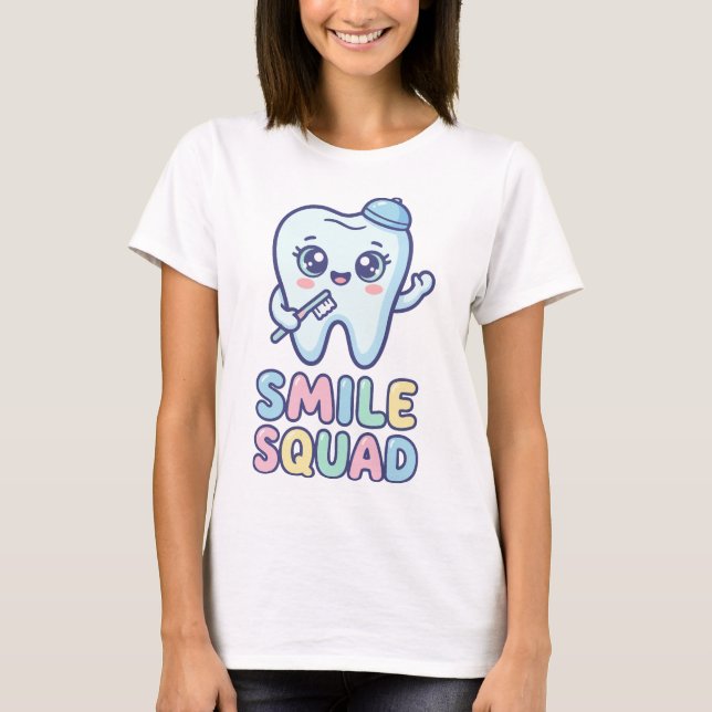 T-shirt Graphisme d'humour dentaire (Devant)