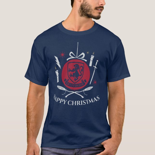 T-shirt Graphisme du Boule de Noël GRYFFINDOR™ (Devant)