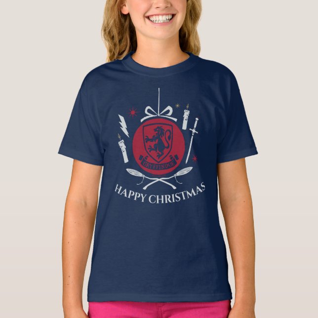 T-shirt Graphisme du Boule de Noël GRYFFINDOR™ (Devant)