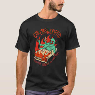 T-shirt Graphisme du cryptide de l'accident de voiture de