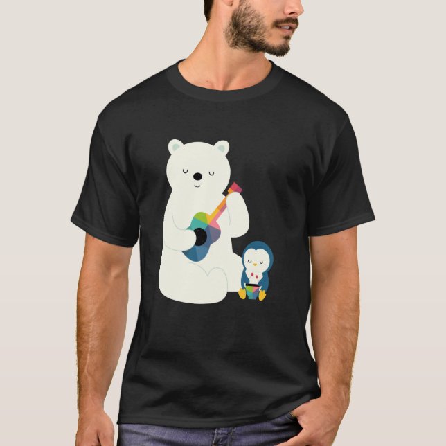 T-shirt Graphisme d'une petite bande de Threadless Andy We (Devant)