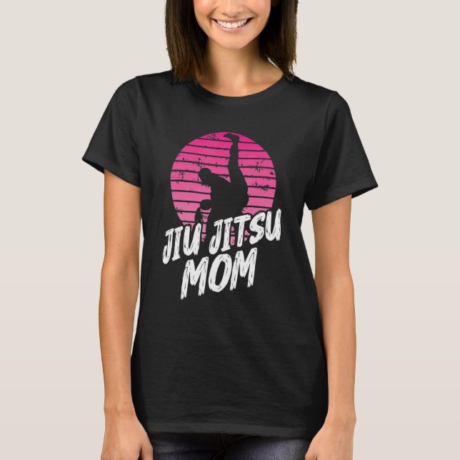 T-shirt Graphisme Jiu Jitsu Apparel Jiu Jitsu Maman (Devant)