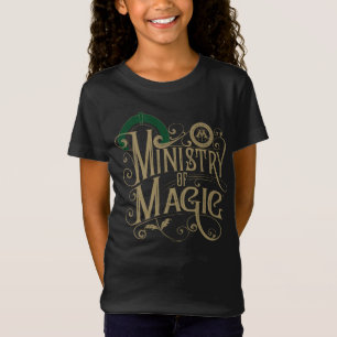 T-Shirt Graphisme MINISTÈRE DE LA MAGIE™ vintage