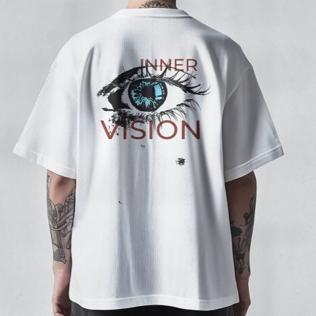 T-shirt Graphisme Œil Cyber Abstrait - Vision de Vérité In (Créateur téléchargé)