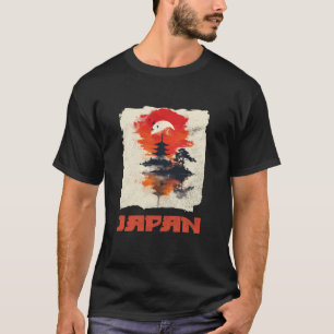 T-shirt Graphisme pour les fans de la culture japonaise A
