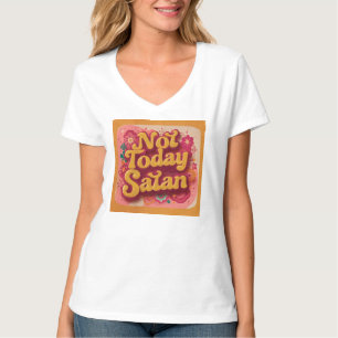 T-shirt Graphisme psychédélique audacieux des années 70 