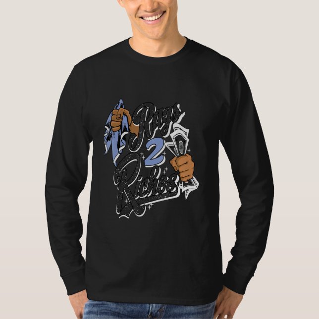 T-shirt Graphisme Tee - shirt Rag 2 Rich Basket Match 5 Or (Devant)