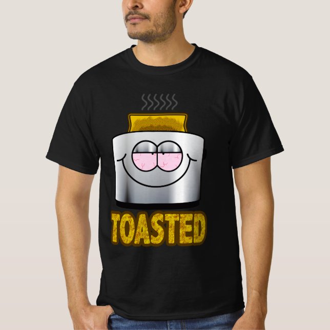 T-shirt Graphismes Screwball de TOASTED Toaster (Devant)