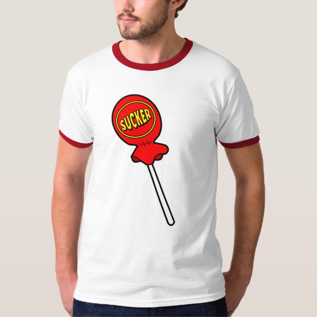 T-shirt Graphismes Screwball Red Sucker (Devant)