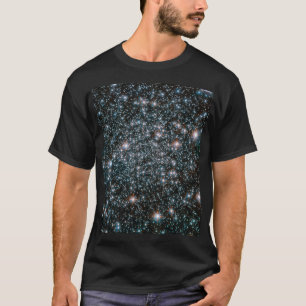 T-shirt Grappe d'étoiles métalliques lourds Hubble
