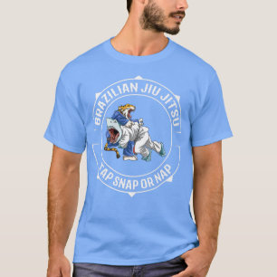 T-shirt Grapplage de l'équipe Jiu Jitsu Shark TigerSoumiss