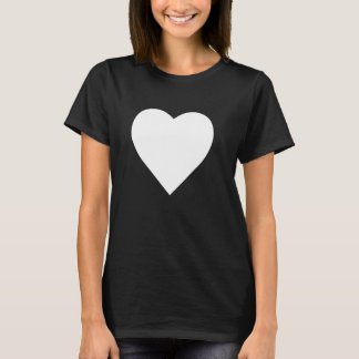 T-shirt Gras Big Heart Graphic Summer Tee