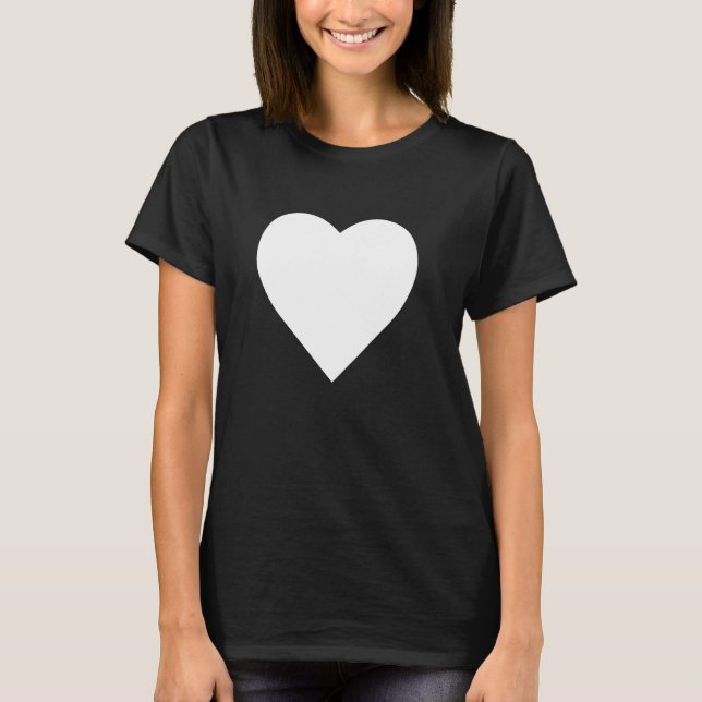 T-shirt Gras Big Heart Graphic Summer Tee (Devant)