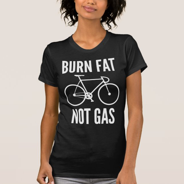 T-shirt Gras brûlées et non gaz (Devant)
