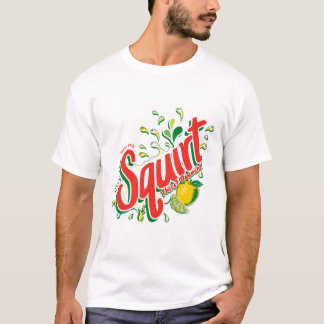 T-shirt Gras Rétro "Soif d'écureuil Quencher" Citrus Soda