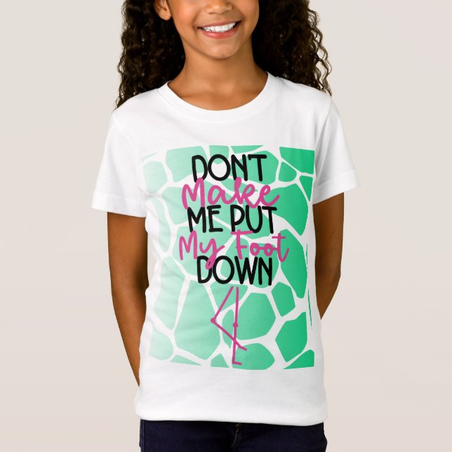 T-Shirt Gras Sass Graphisme "Ne me fais pas mettre mon pie (Devant)