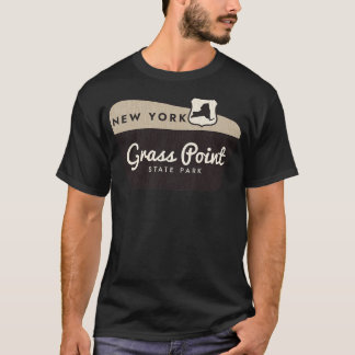 T-shirt Grass Point State Park New York Affiche de bienven