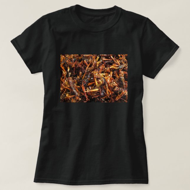 T-shirt Grasshopper frit (Takkataen Thot) Alimentation asi (Design devant)