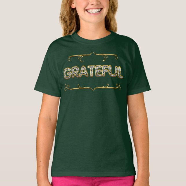 T-SHIRT GRATEFUL 02 (Devant)