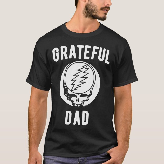 T-shirt Grateful Dead Grateful Dad Fête des Pères (Devant)