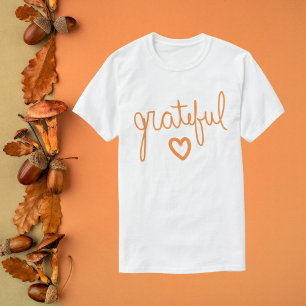 T-shirt Grateful Script Letting