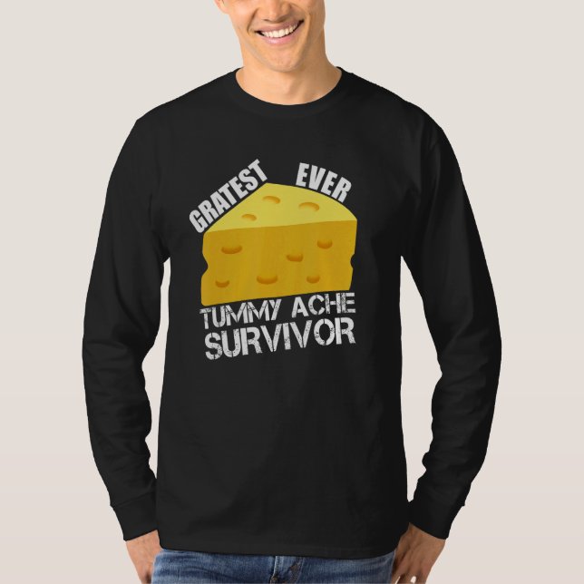 T-shirt Gratest Ever Tummy Ache Survivor IBS  Stomachache  (Devant)