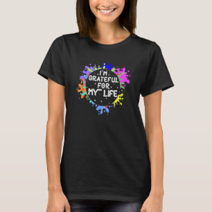 T-shirt gratitude remerciant digne de la méditation du mom