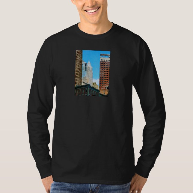 T-shirt Gratte-ciel de Manhattan (Devant)